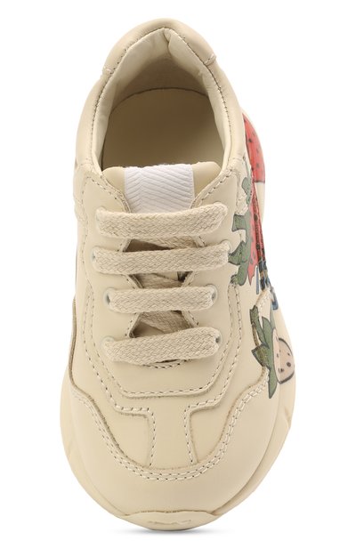 Кожаные кроссовки GUCCI, арт. 648637/DRW00, фото 4