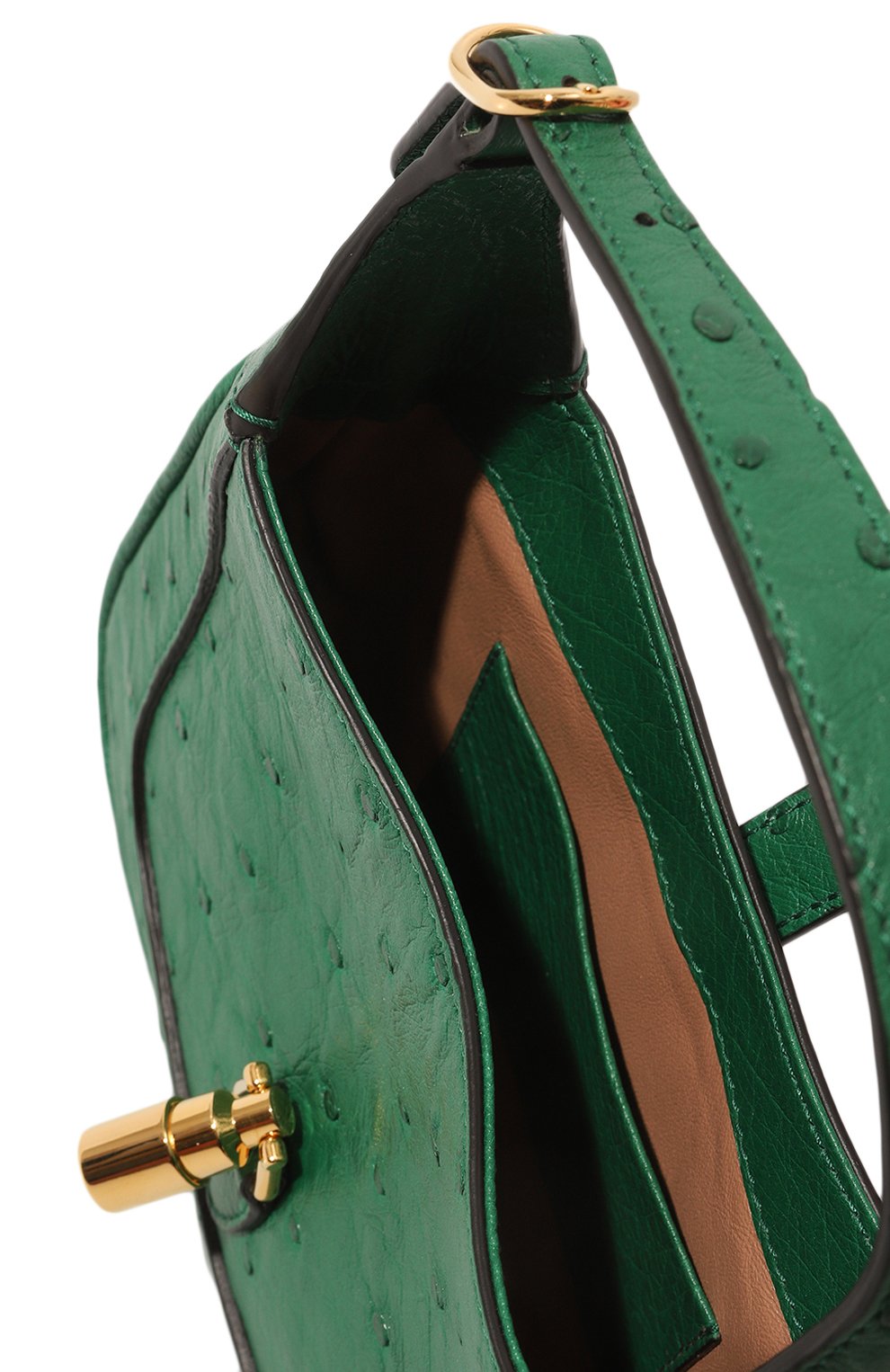 Сумка jackie 1961 mini из кожи страуса GUCCI, арт. 637091 EY00G, фото 5