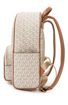 Женский рюкзак bex MICHAEL MICHAEL KORS кремового цвета, арт. 30S4G8XB2B | Фото 4 (Материал: Экокожа; Драгоценные камни: Проставлено; Размер: medium; Материал сплава: Проставлено; Стили: Кэжуэл)