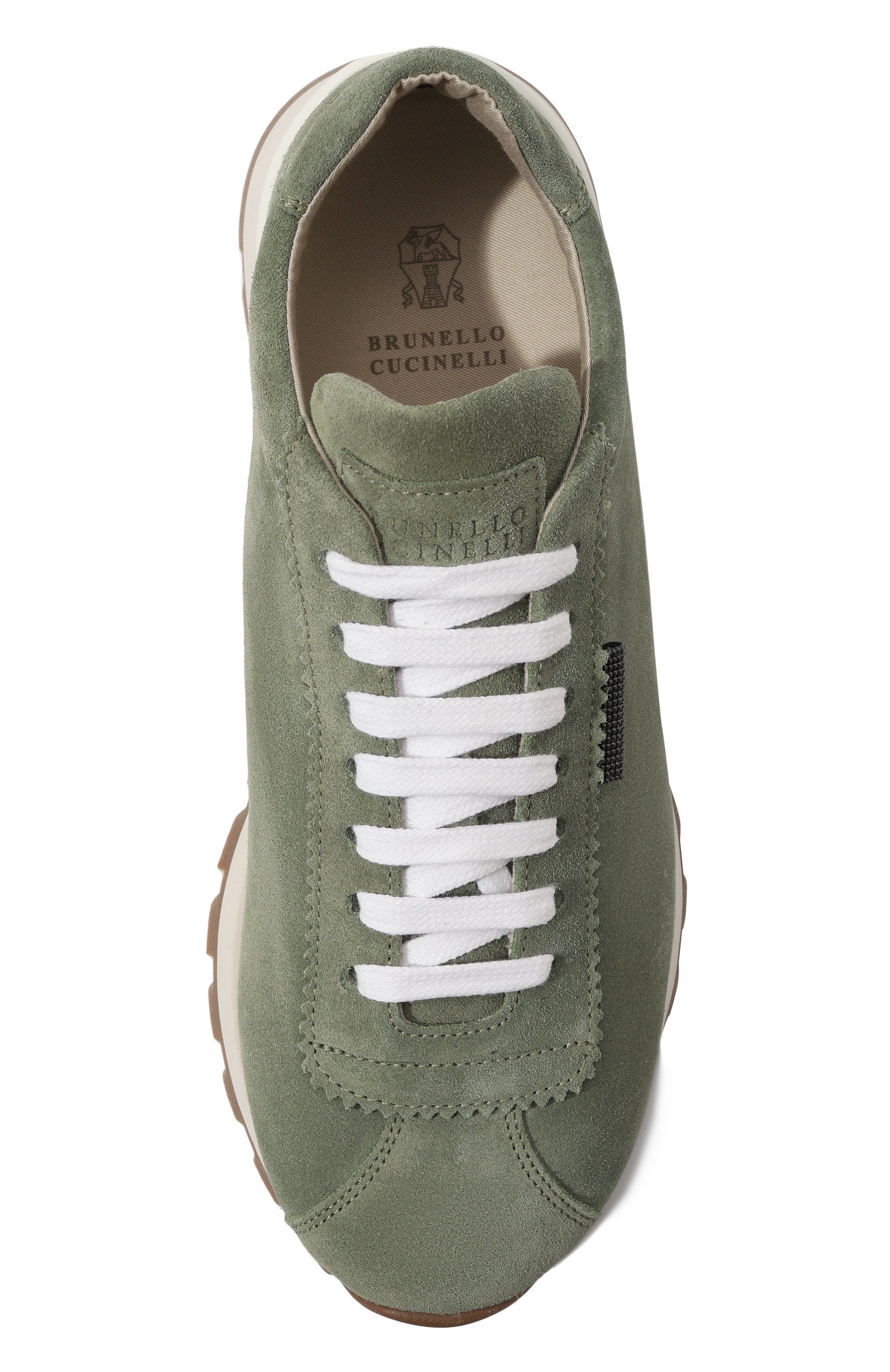 Замшевые кроссовки BRUNELLO CUCINELLI, арт. MZSFGB1117, фото 6