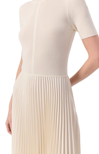 Платье BOSS кремового цвета по цене 52950 руб., арт. 50535658, фото 5 Платье BOSS, арт. 50535658, фото 5