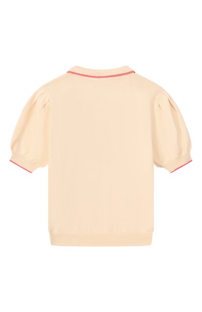 Хлопковое поло C`ERA UNA VOLTA желтого цвета по цене 17070 руб., арт. SS26KN07703, фото 2 Хлопковое поло C`ERA UNA VOLTA, арт. SS26KN07703, фото 2