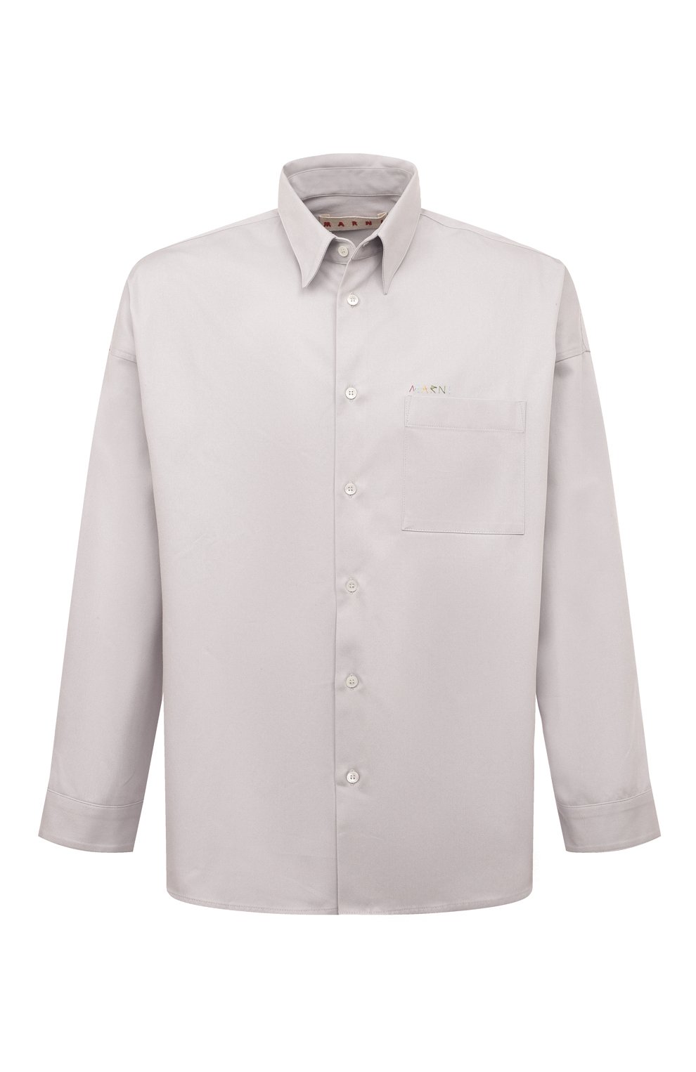 Хлопковая рубашка MARNI, арт. CUMU0061S0/UTC084, фото 1