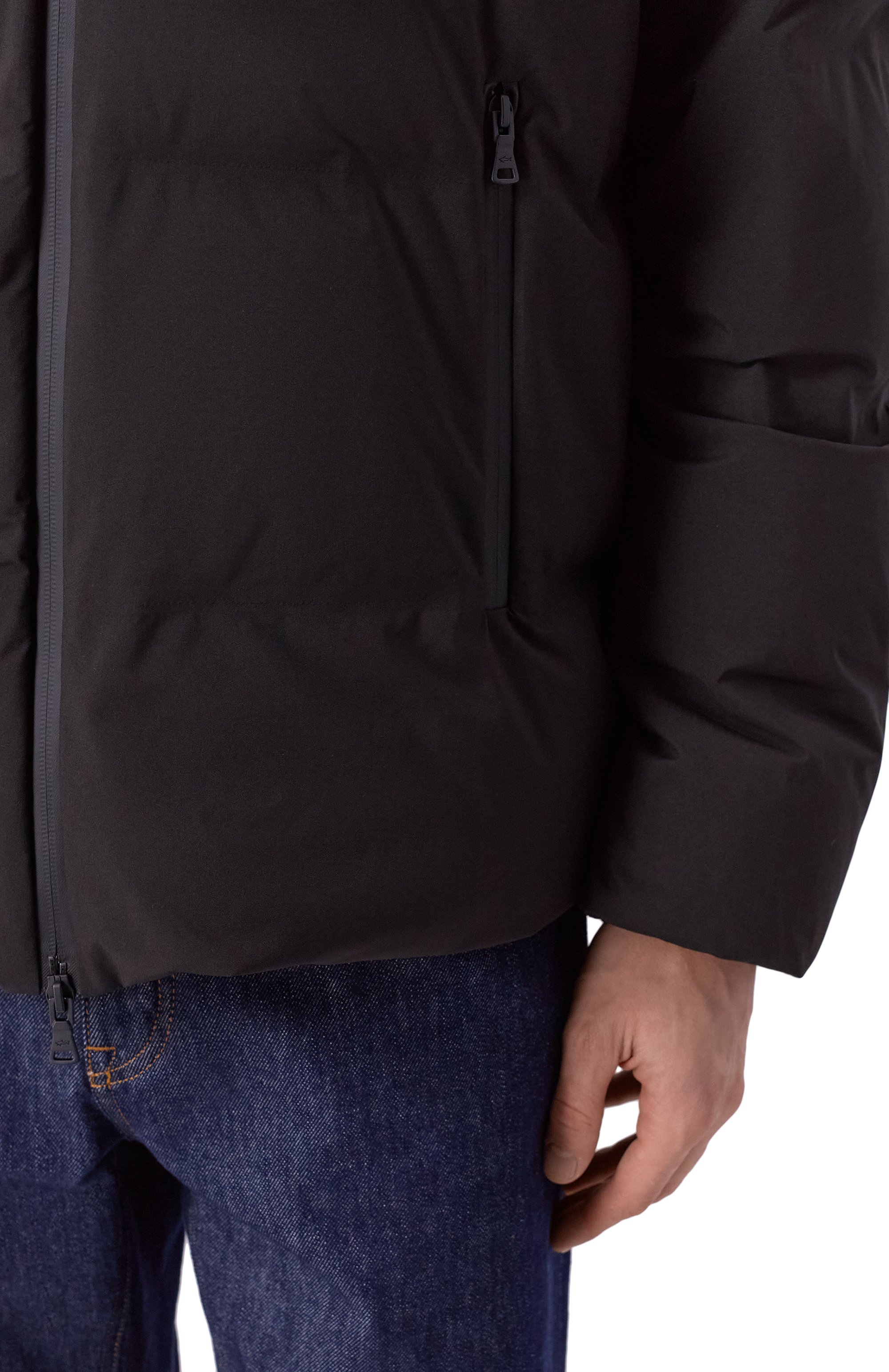 Пуховик PAUL&SHARK черного цвета по цене 124000 руб., арт. 15312608, фото 5 Пуховик PAUL&SHARK, арт. 15312608, фото 5