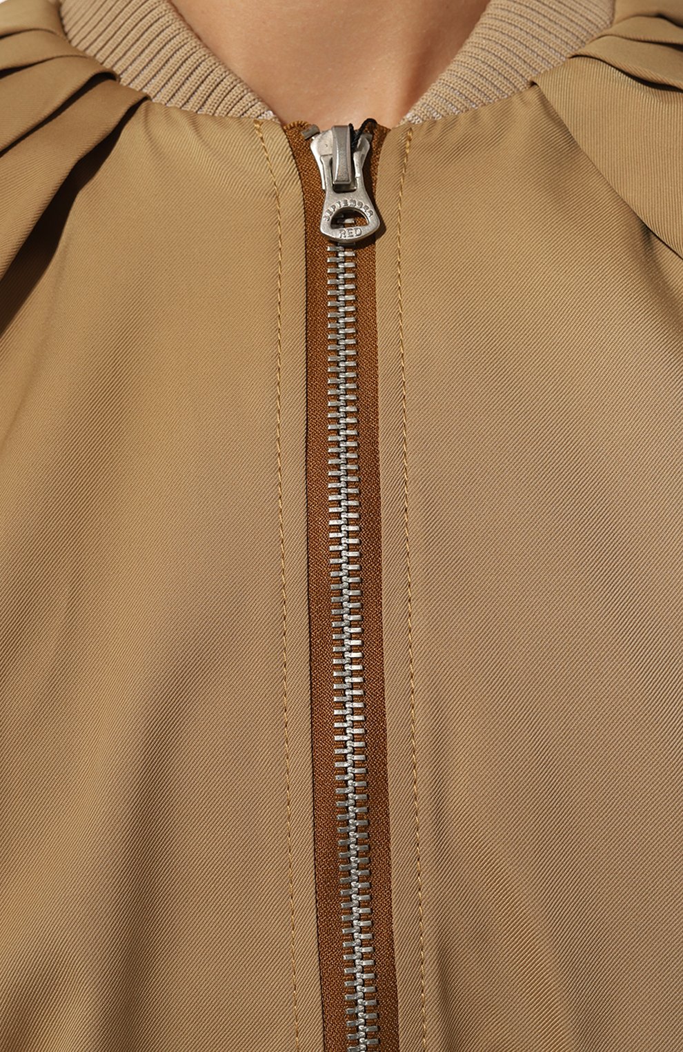 Бомбер RED SEPTEMBER бежевого цвета по цене 45000 руб., арт. 324.02.55.03.1, фото 5 Бомбер RED SEPTEMBER, арт. 324.02.55.03.1, фото 5