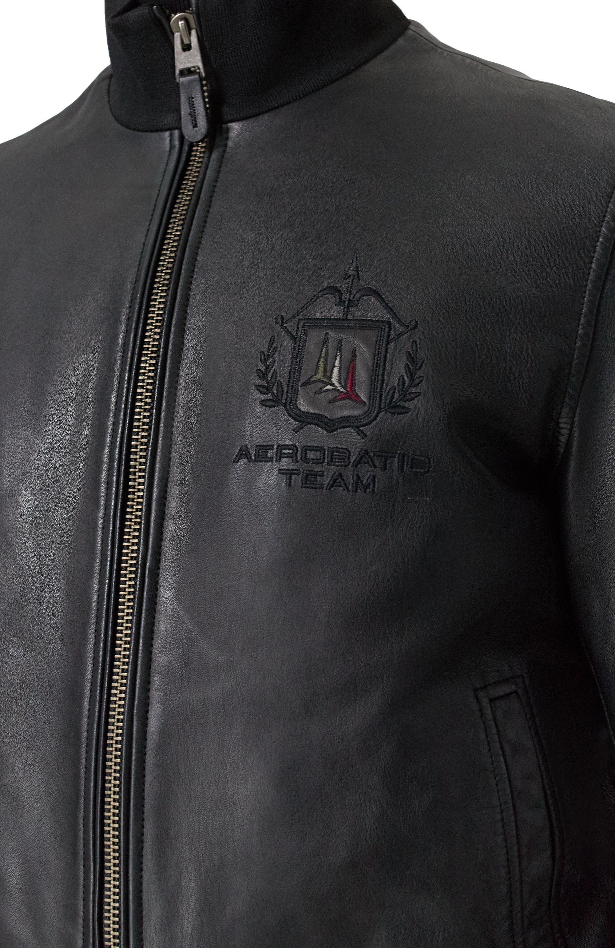 Кожаный бомбер AERONAUTICA MILITARE, арт. 251PN5043PL199, фото 5