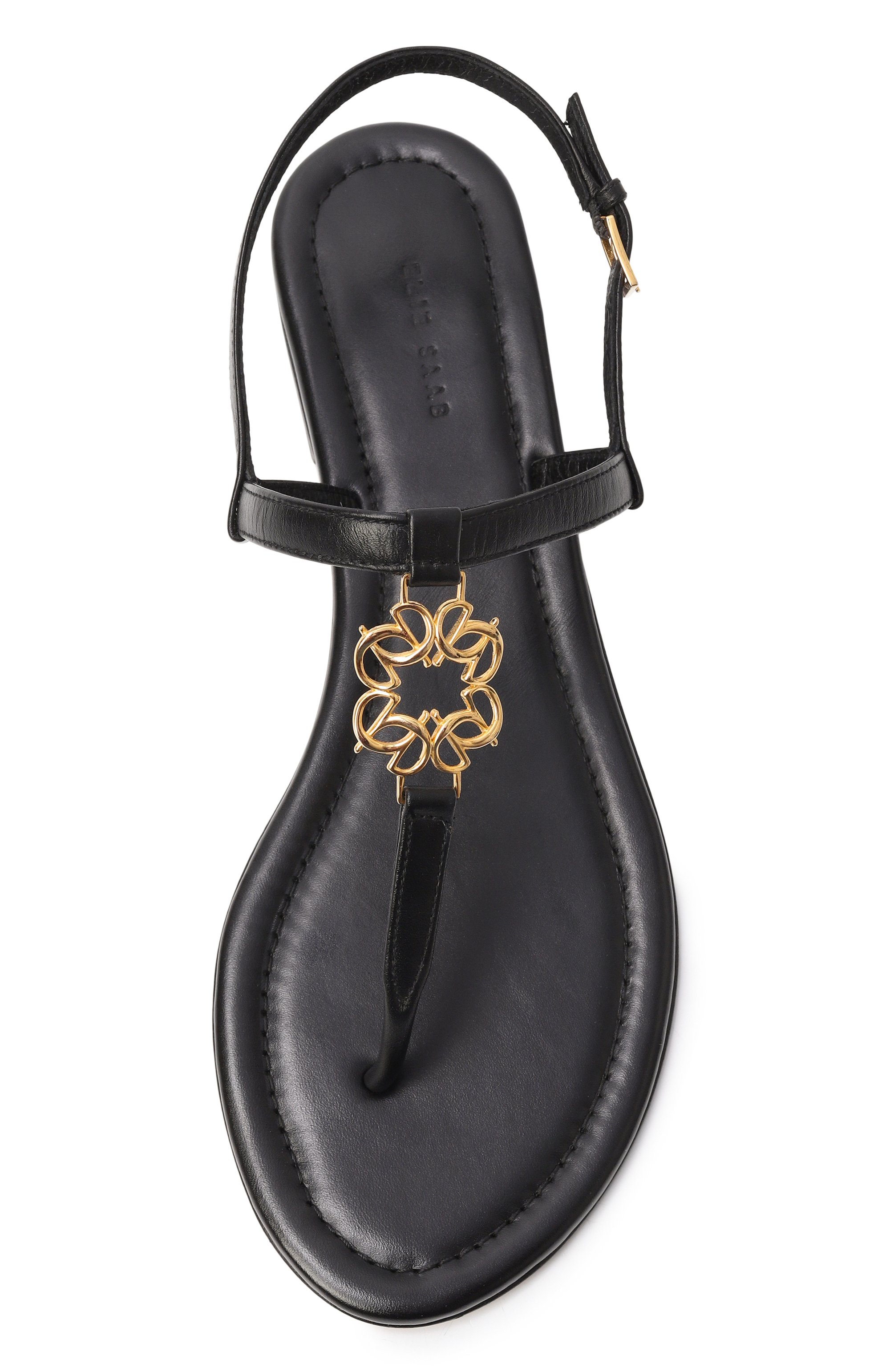 Кожаные сандалии ELIE SAAB, арт. B0015/NL001, фото 6