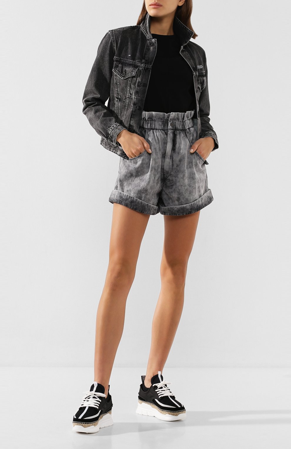 Джинсовые шорты ISABEL MARANT ETOILE, арт. SH0314-20P022E/ITEA, фото 2