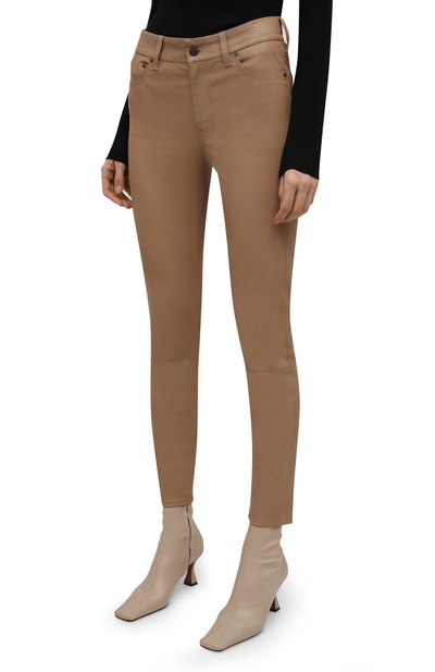 Кожаные брюки POLO RALPH LAUREN, арт. 211782995, фото 3