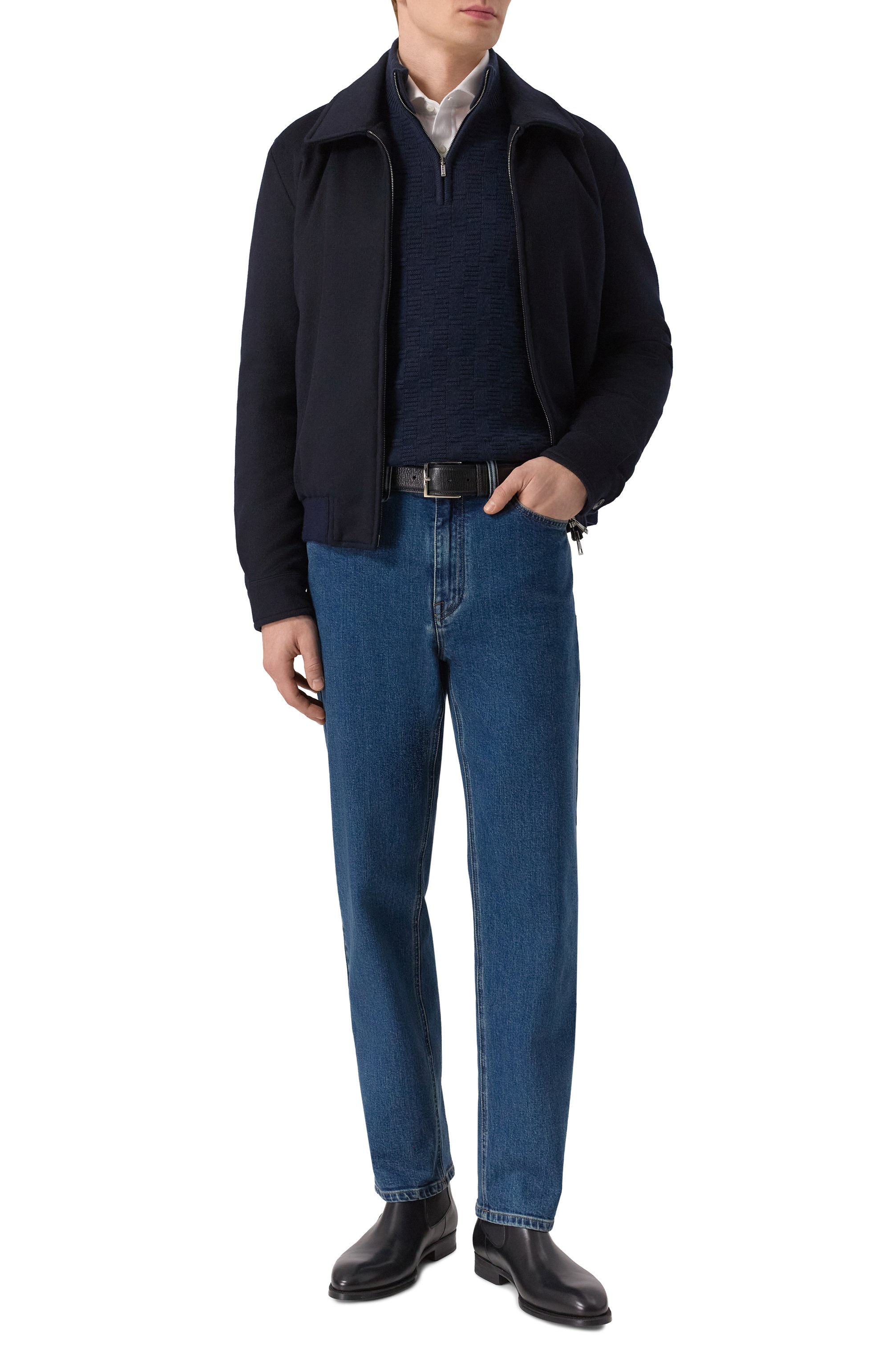 Свитер из кашемира и шерсти ZILLI, арт. KZMN01M0350VLST00, фото 2