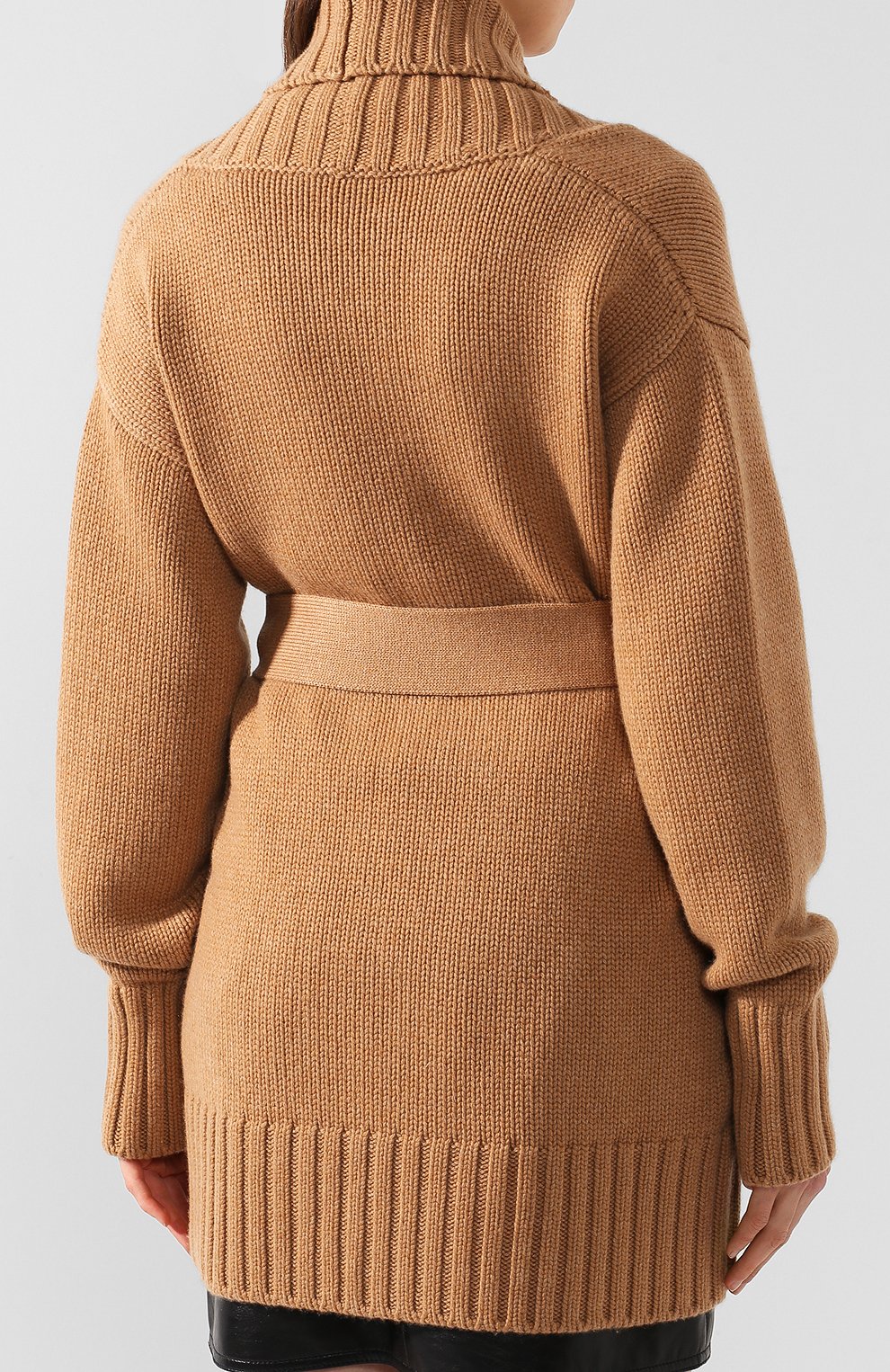 Кашемировый кардиган DOLCE & GABBANA бежевого цвета по цене 267500 руб., арт. FX502T/JAWPV, фото 4 Кашемировый кардиган DOLCE & GABBANA, арт. FX502T/JAWPV, фото 4