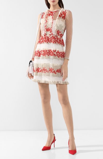 Платье REDVALENTINO белого цвета по цене 89950 руб., арт. SR3VAG30/4AR, фото 2 Платье REDVALENTINO, арт. SR3VAG30/4AR, фото 2