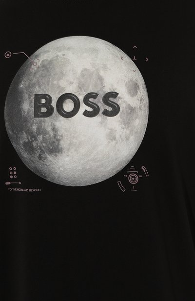 Хлопковая футболка BOSS ORANGE, арт. 50528189, фото 5