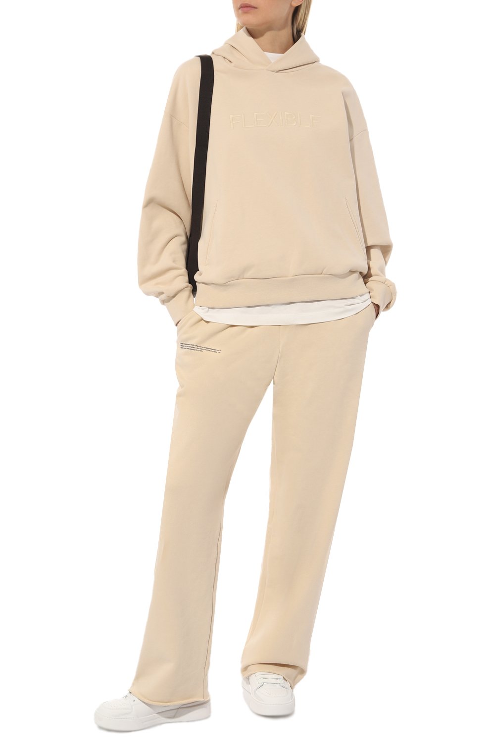 Хлопковые брюки PANGAIA, арт. RECYCLED COTTON LOOSE TRACKPANTS, фото 2