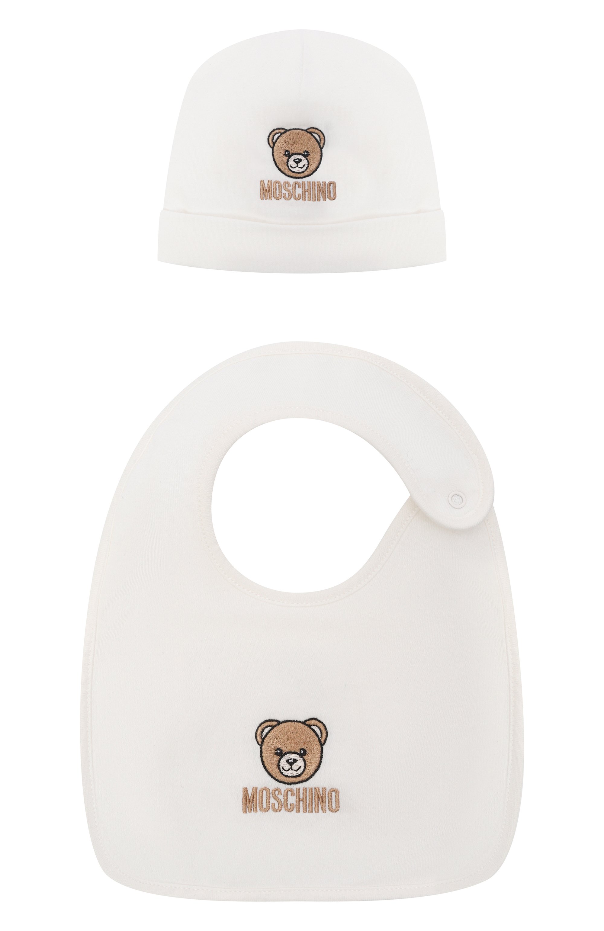 Комплект из шапки и нагрудника MOSCHINO, арт. MRY03E/LAA23, фото 1