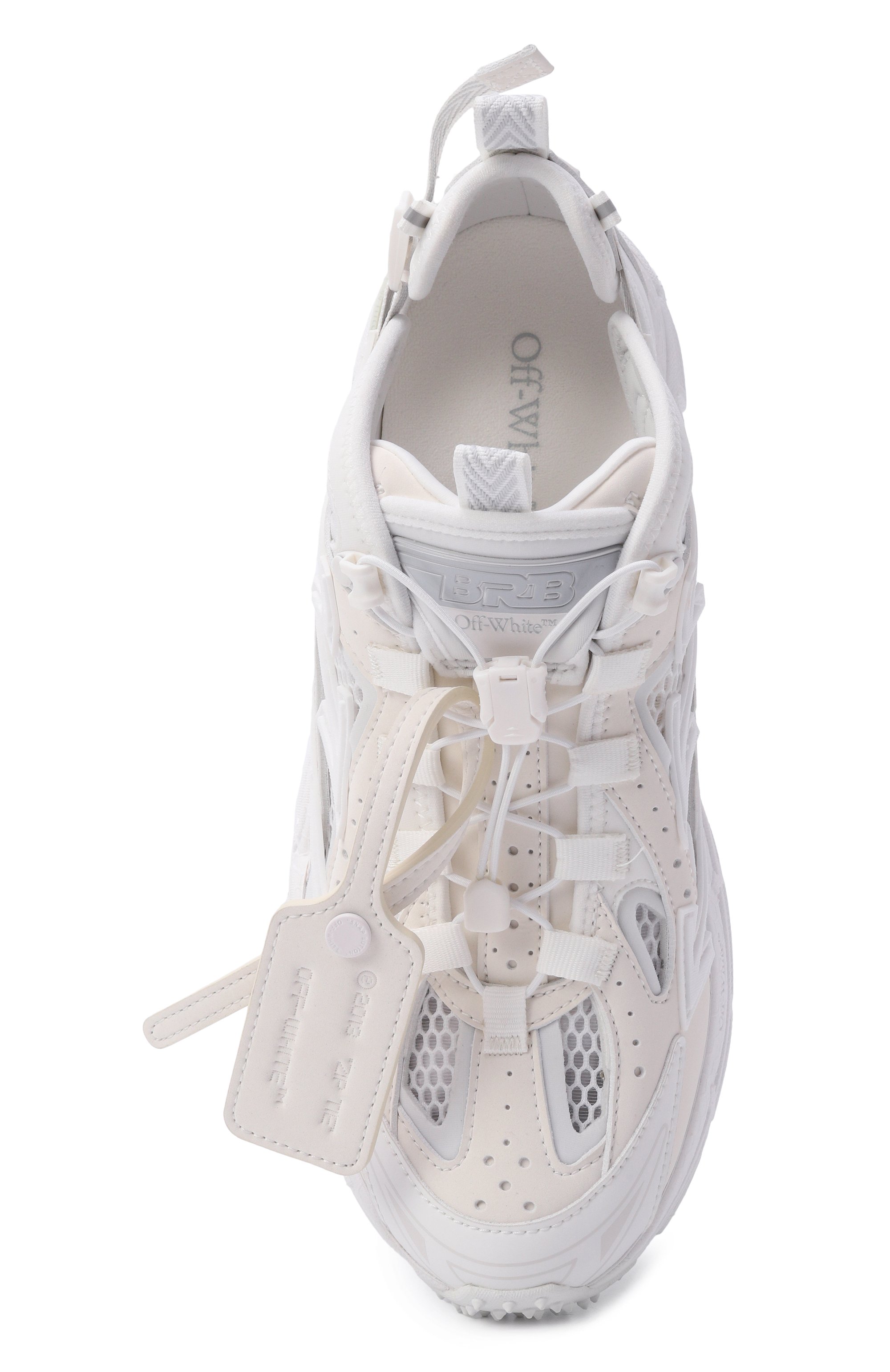 Текстильные кроссовки be right back OFF-WHITE, арт. 0WIA28LS26FAB001, фото 6