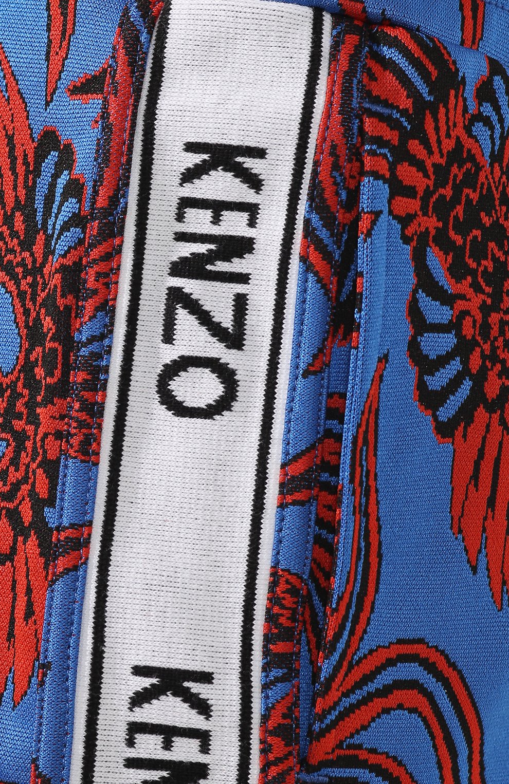 Шорты с эластичным поясом KENZO синего цвета по цене 16550 руб., арт. 2PA703930, фото 5 Шорты с эластичным поясом KENZO, арт. 2PA703930, фото 5