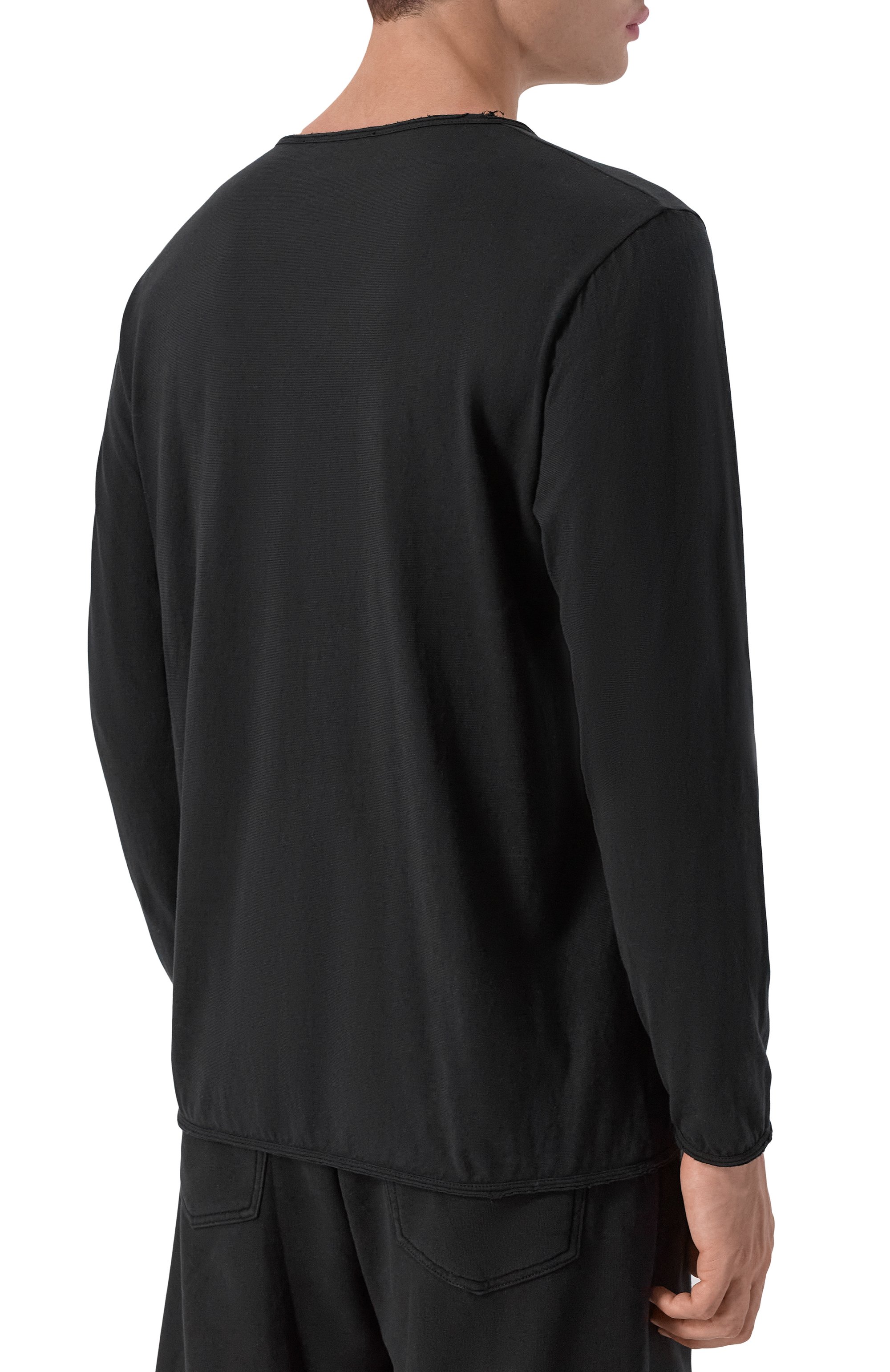 Хлопковый лонгслив NEVER ENOUGH, арт. MTL009, фото 4