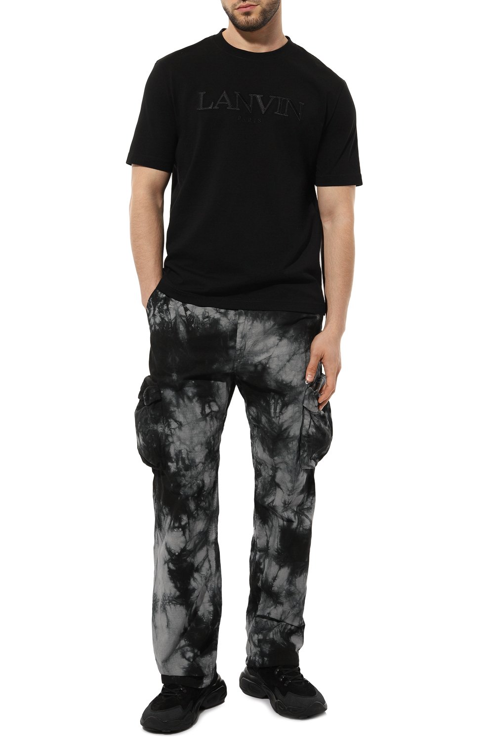 Хлопковая футболка LANVIN, арт. RM TS0005/J208, фото 2