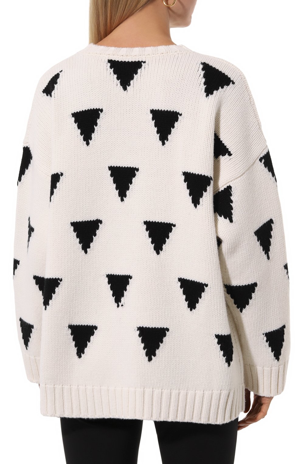 Шерстяной свитер VALENTINO, арт. 5B3KC58S8QY, фото 4