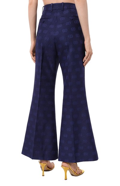 Брюки из шерсти и шелка GUCCI, арт. 607928 ZADC7, фото 4