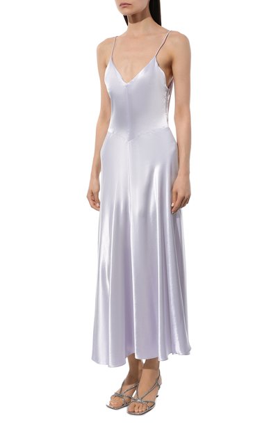 Атласное платье MIU MIU, арт. MF4501-D92-F0014, фото 3