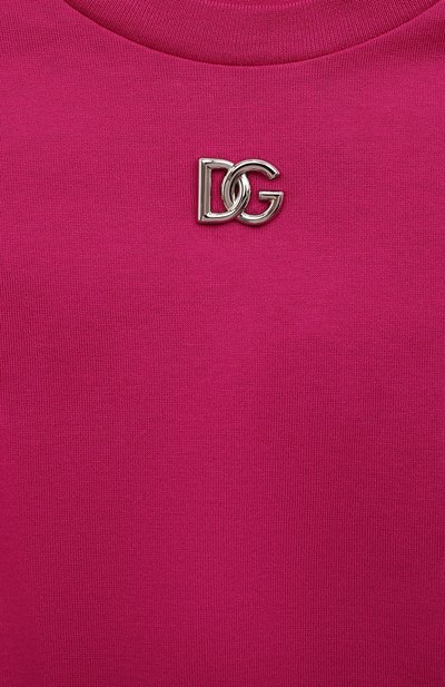 Хлопковая футболка DOLCE & GABBANA, арт. L5JTJQ/G7J6Q/8-14, фото 3