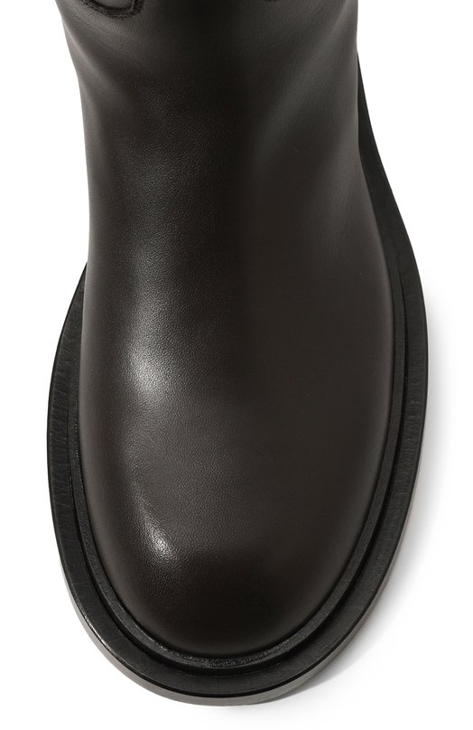 Кожаные сапоги Andrea Mattia Capezzani W302/NAPPA Коричневый  W302/NAPPA Фото 6