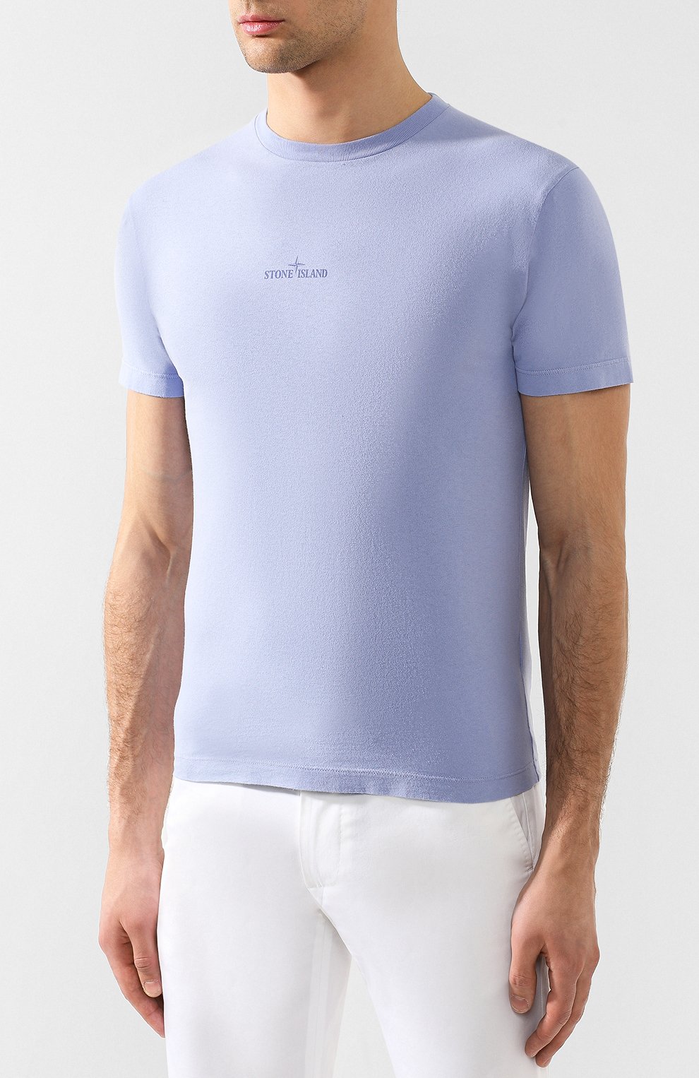 Хлопковая футболка  STONE ISLAND, арт. 70152NS89, фото 3