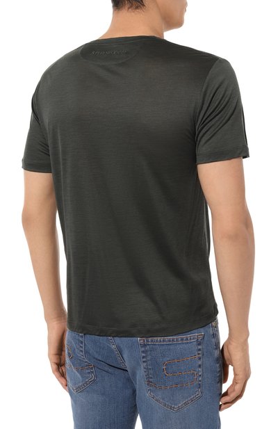 Шерстяная футболка STEFANO RICCI, арт. MNH4103200/WV, фото 4