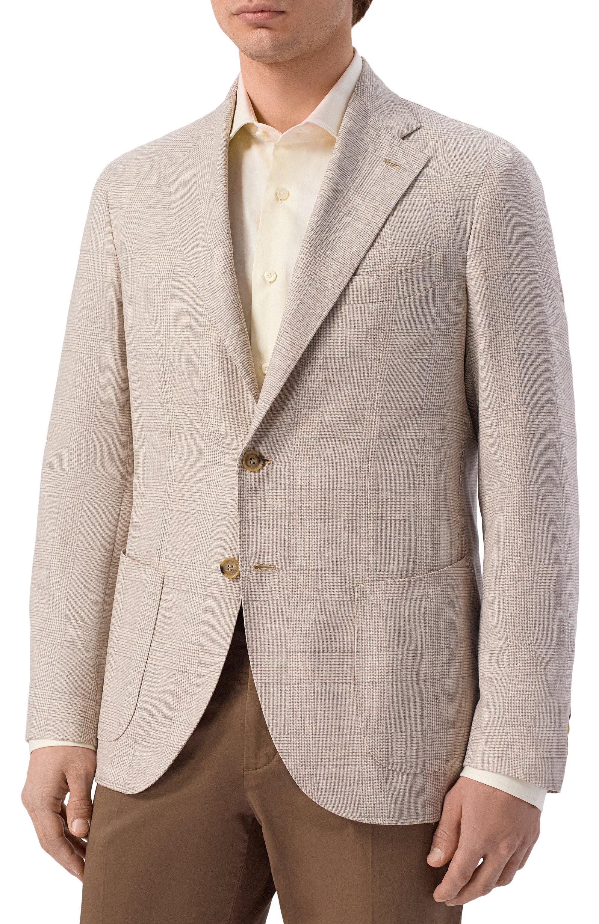 Шерстяной пиджак ANDREA CAMPAGNA, арт. SALINA C0N SPALLINA BASSA/T26141, фото 3