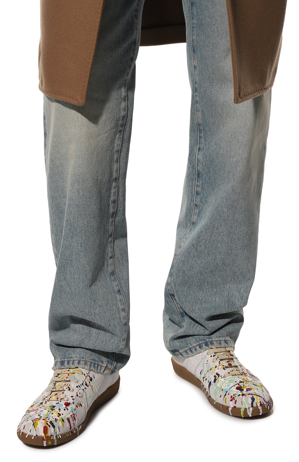 Кожаные кеды replica MAISON MARGIELA, арт. S57WS0240/P1892, фото 3