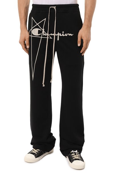 Хлопковые брюки rick owens x champion RICK OWENS, арт. CM02C9247/CHFE, фото 3