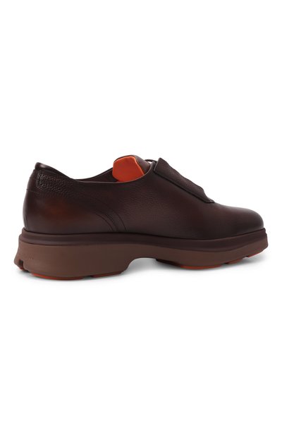 Кожаные оксфорды easy nova SANTONI, арт. MGEG19170TTAXNGS, фото 5