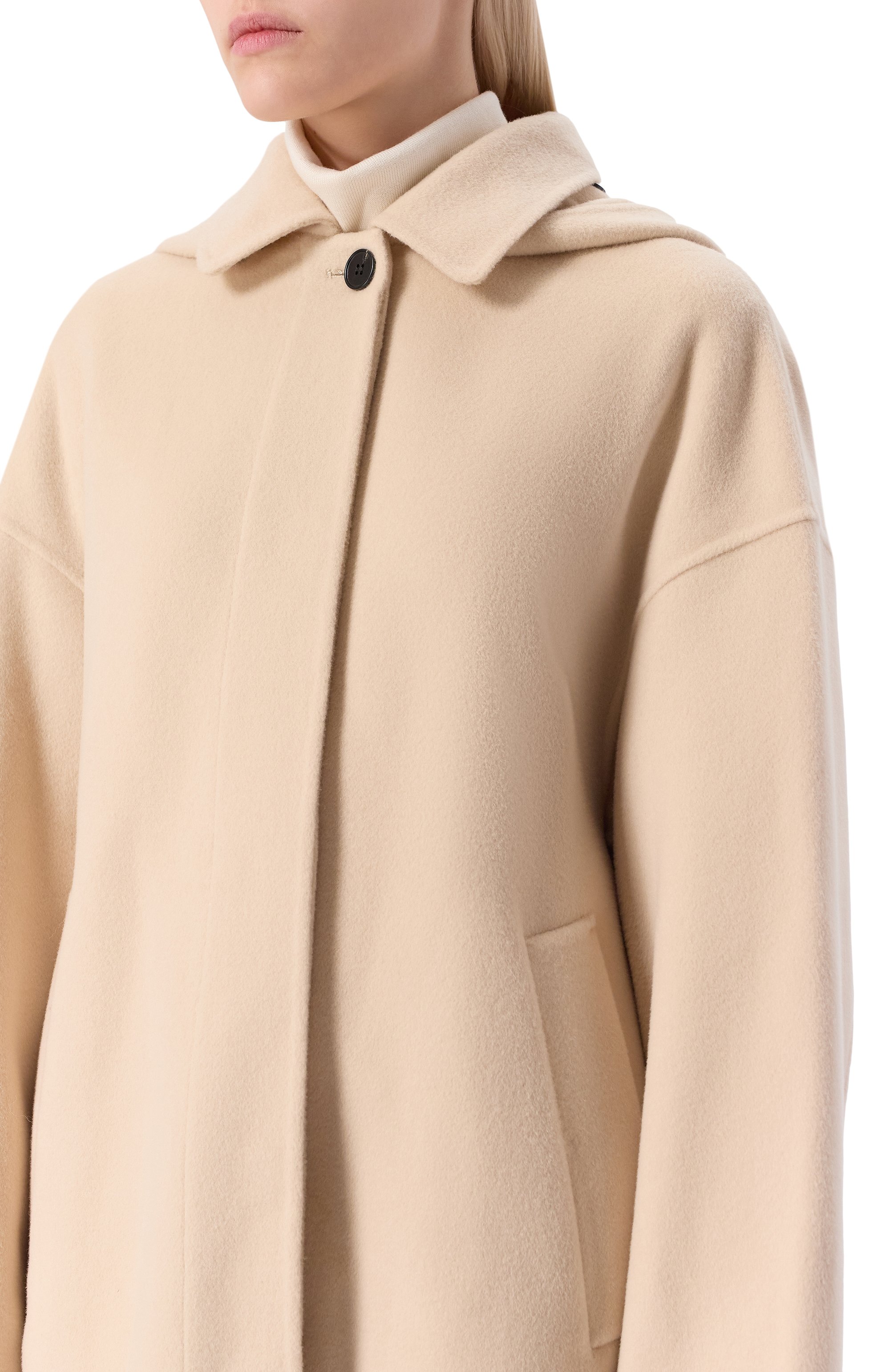 Шерстяное пальто BEATRICE .B, арт. 25FA2631D0UBLEW0, фото 5