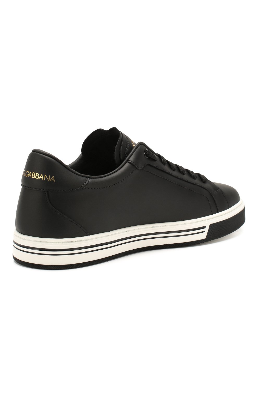 Кожаные кеды roma  DOLCE & GABBANA, арт. CS1572/AV165, фото 4