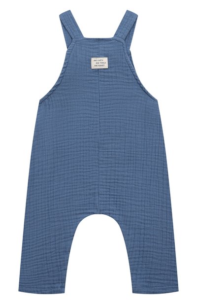 Хлопковый комбинезон SANETTA синего цвета по цене 6630 руб., арт. 11370, фото 2 Хлопковый комбинезон SANETTA, арт. 11370, фото 2