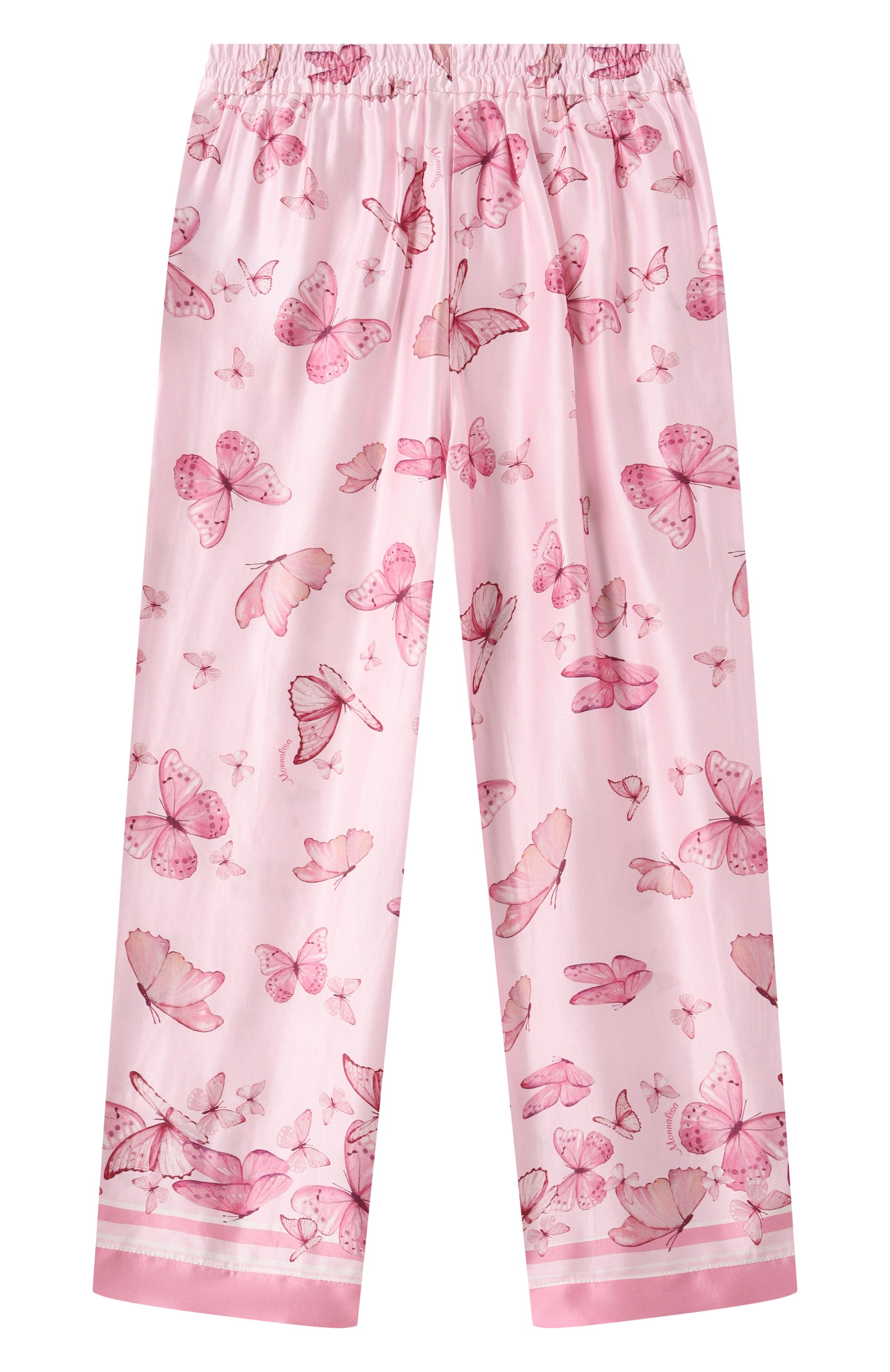 Брюки из вискозы MONNALISA, арт. 71E408, фото 2