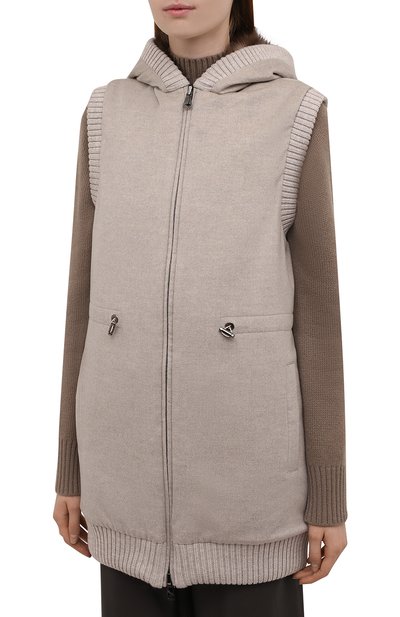 Двусторонний жилет из кашемира и меха норки FABIO GAVAZZI, арт. FG0907FD0R, фото 3