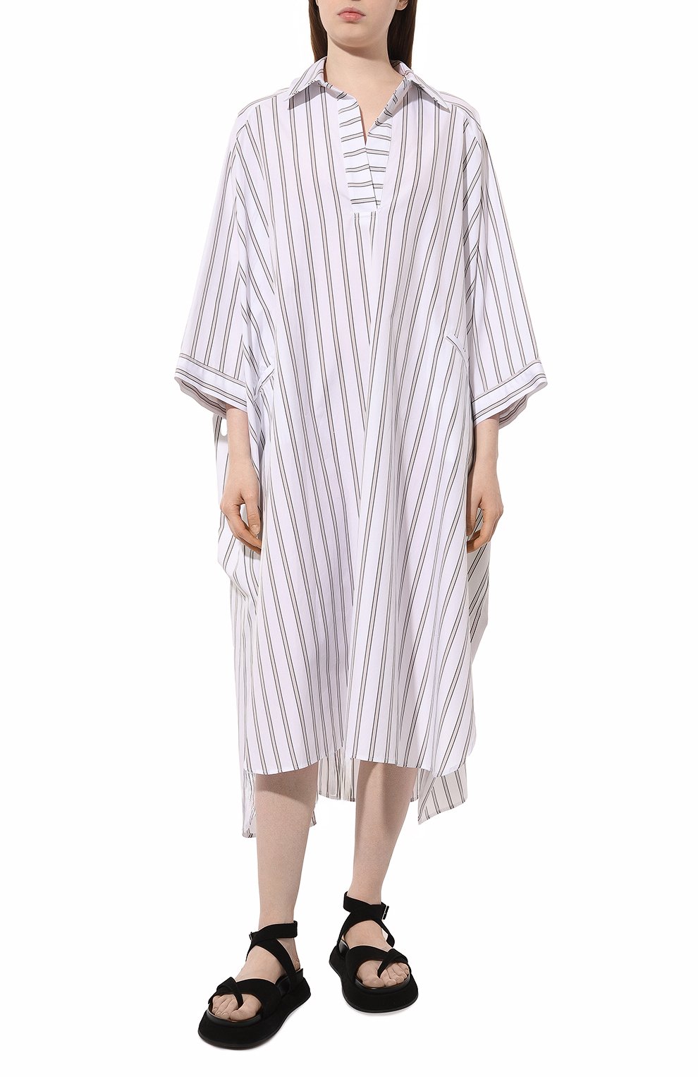 Хлопковое платье ERIKA CAVALLINI, арт. P4SJ22, фото 3