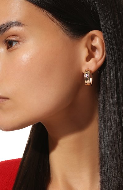 Серьги с родолитом MOONKA, арт. an-er-rdl, фото 2