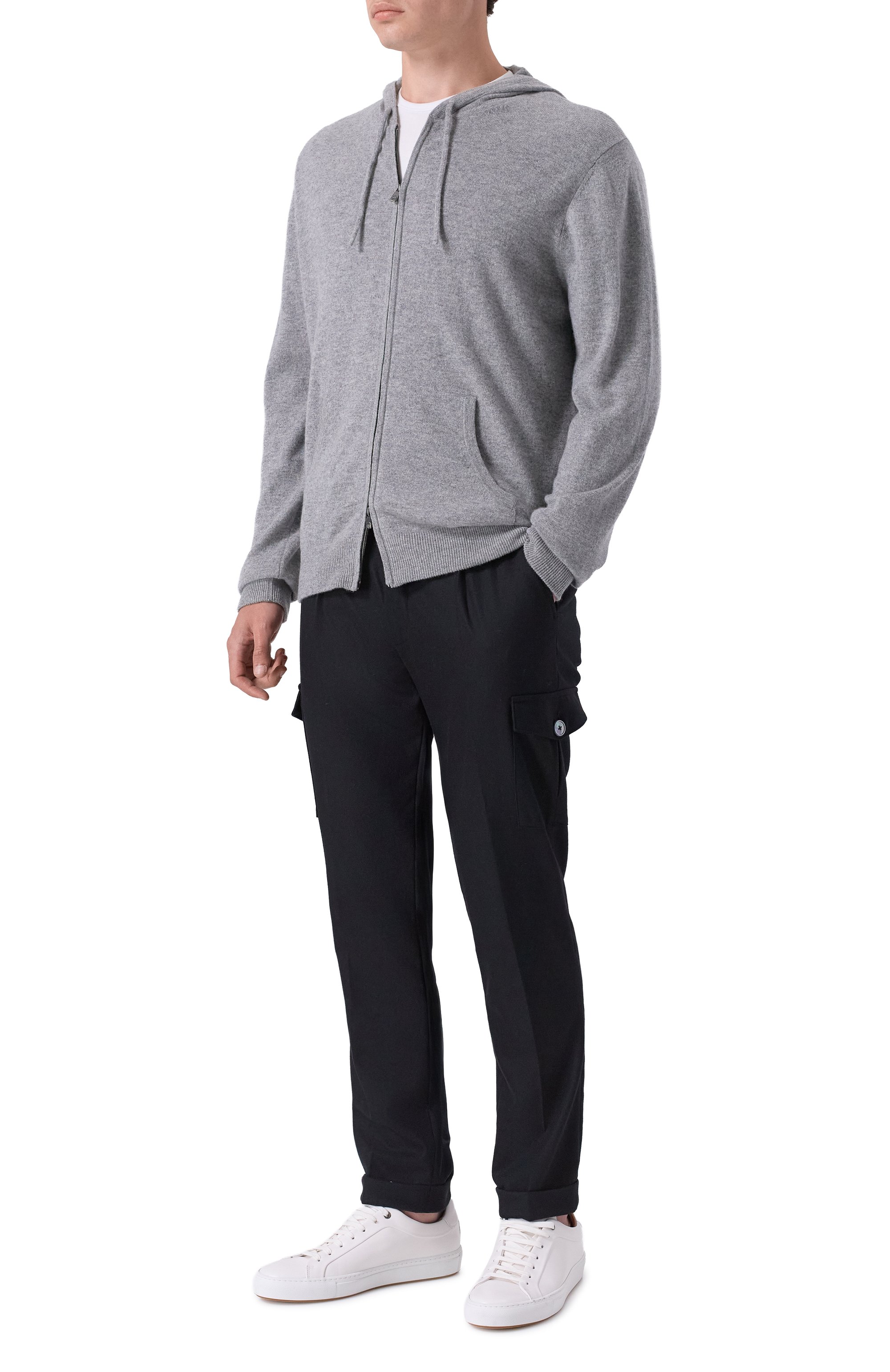 Шерстяные брюки-карго GRAN SASSO, арт. 76111/51306, фото 2