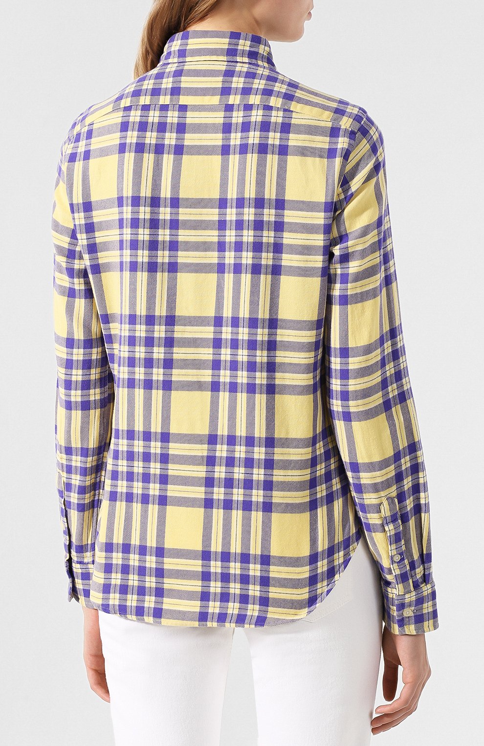 Хлопковая рубашка POLO RALPH LAUREN, арт. 211753078, фото 4