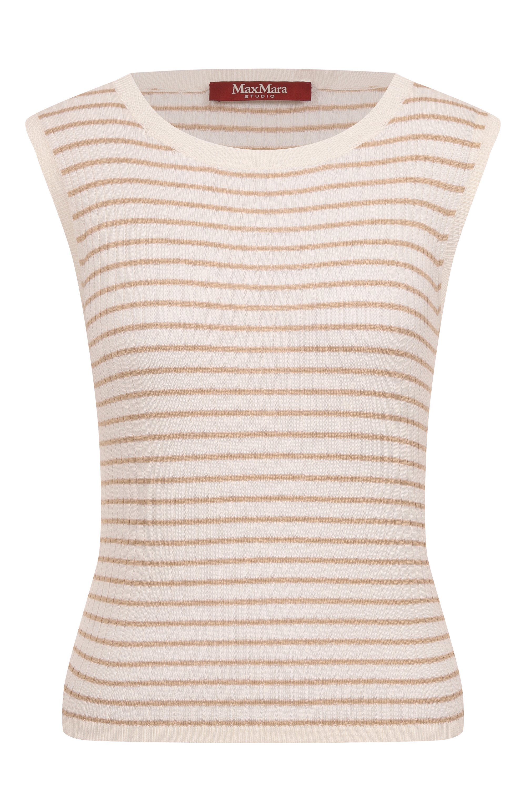 Топ из шелка и шерсти  MAX MARA STUDIO, арт. VALERIA, фото 1