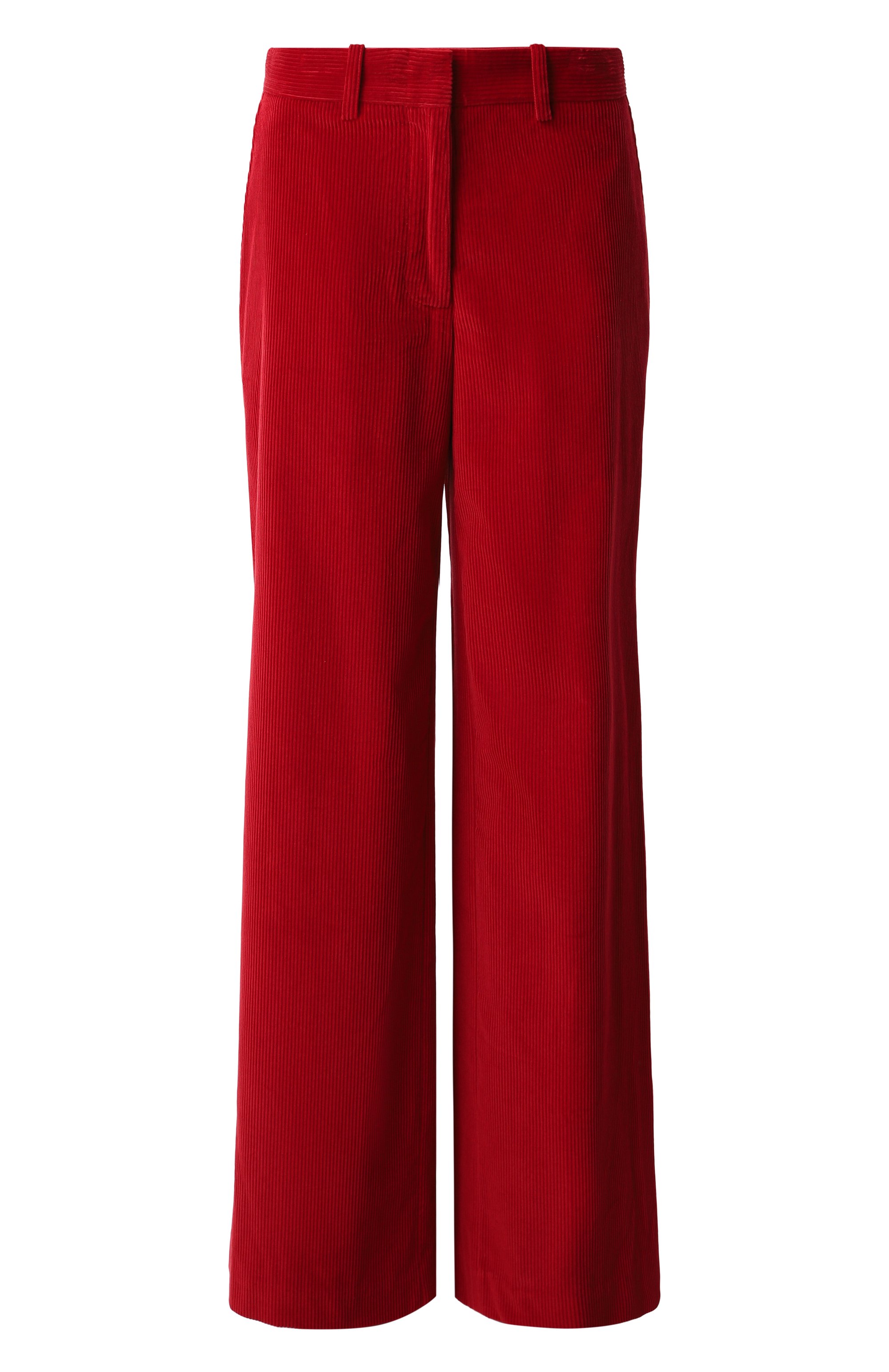 Вельветовые брюки CHAPURIN красного цвета по цене 85000 руб., арт. P/19551/28650-М, фото 1 Вельветовые брюки CHAPURIN, арт. P/19551/28650-М, фото 1