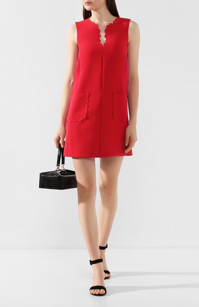 Платье REDVALENTINO красного цвета по цене 47150 руб., арт. TR3VAM25/1FR, фото 2 Платье REDVALENTINO, арт. TR3VAM25/1FR, фото 2