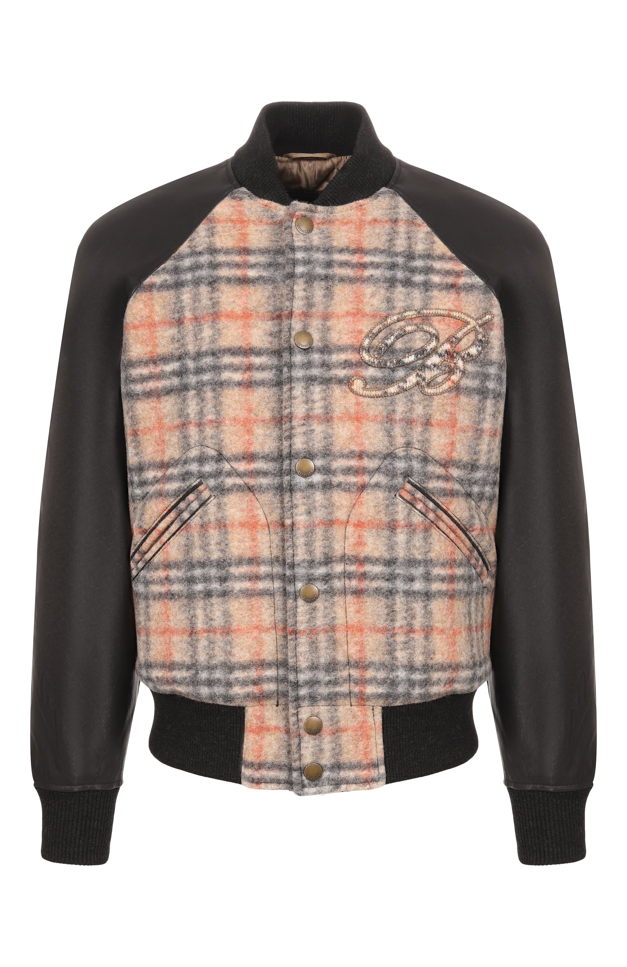 Комбинированный бомбер BURBERRY, арт. 8119190, фото 1