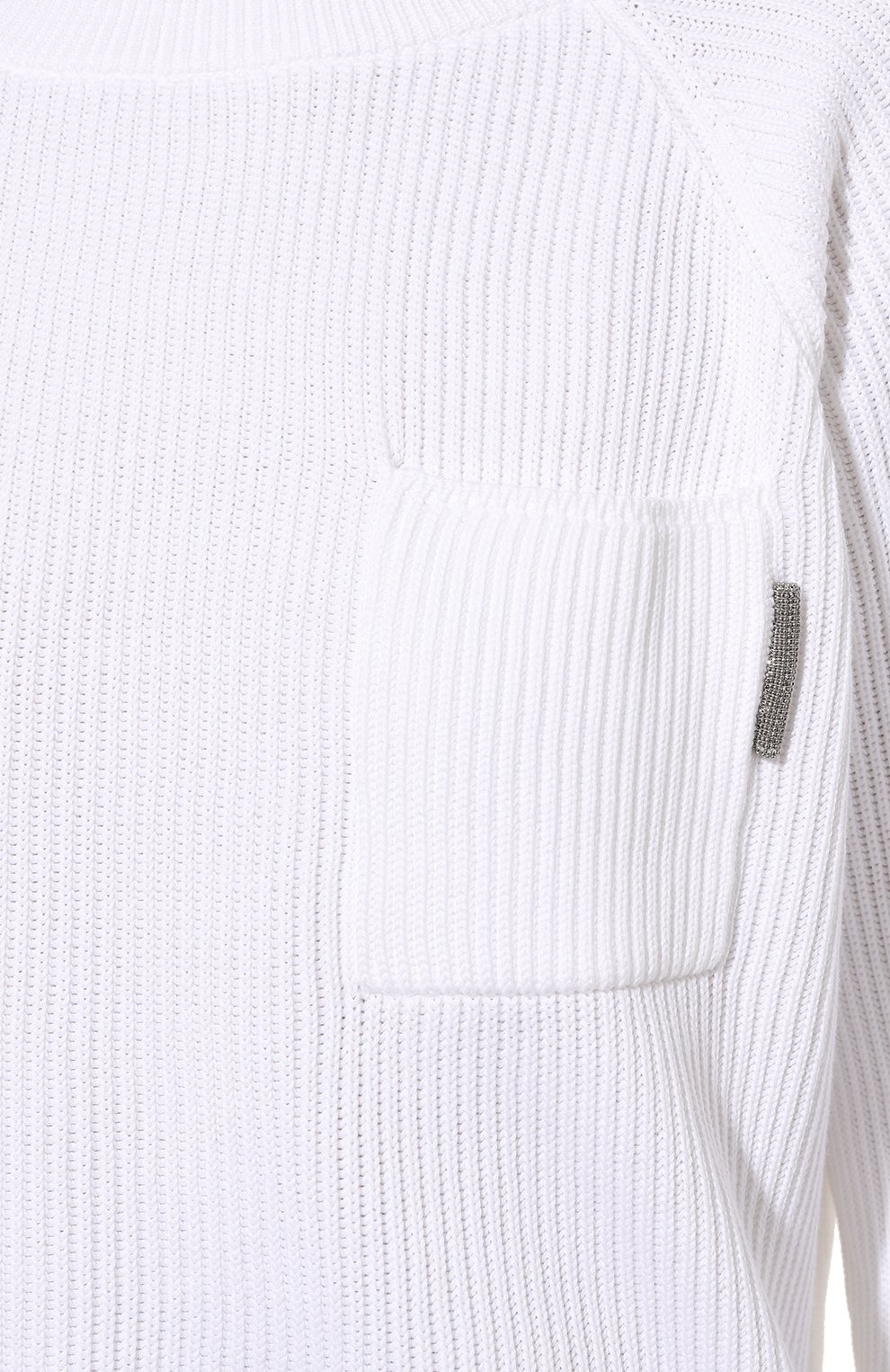 Хлопковый свитер BRUNELLO CUCINELLI, арт. M1900BP040, фото 5