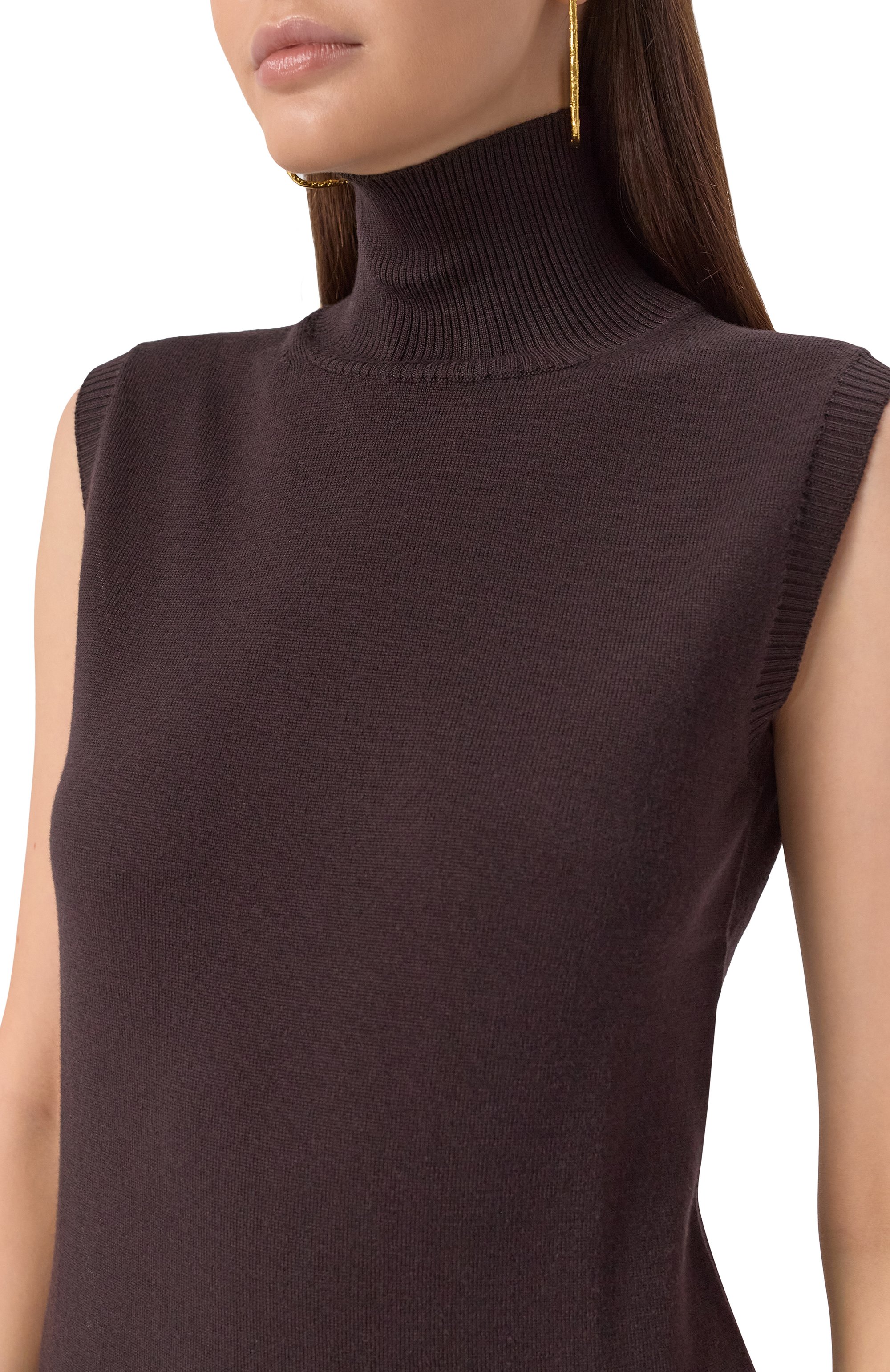 Шерстяной топ SPORTMAX, арт. VERTIG0, фото 5