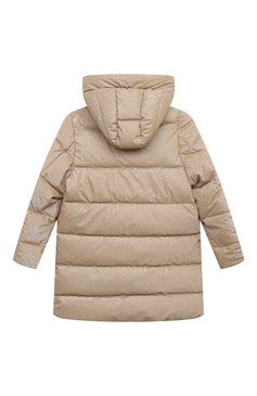 Детская утепленное пальто SAVE THE DUCK золотого цвета, арт. J45510G/TRISTA/BLIN19/10-16 | Фото 2 (Рукава: Длинные; Материа�л внешний: Синтетический материал; Материал подклада: Синтетический материал; Материал сплава: Проставлено; Драгоценные камни: Проставлено; Кросс-КТ: Зима, Утепленные; Ростовка одежда: 10 - 11 лет | 140 - 146см, 16 лет | 164 см, 12 лет | 152 см)